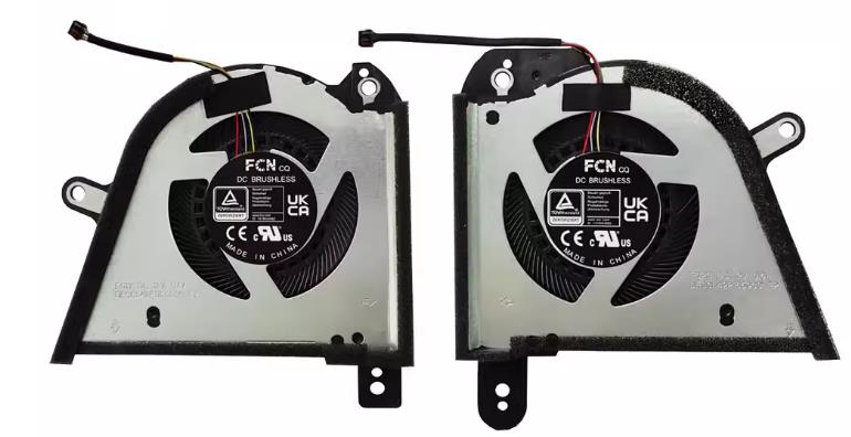 Ventilateur de CPU+GPU 2023 pour Asus Rog Zephyrus M16 Gu604 FQ1Y DFSCL42P06593C FQ20 DFSCL42P16593C